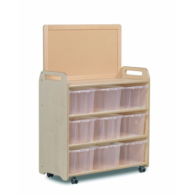 Tall Mobile Unit with Add-on