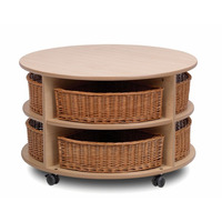 Image of Double Tier Mobile Circular Storage Unit