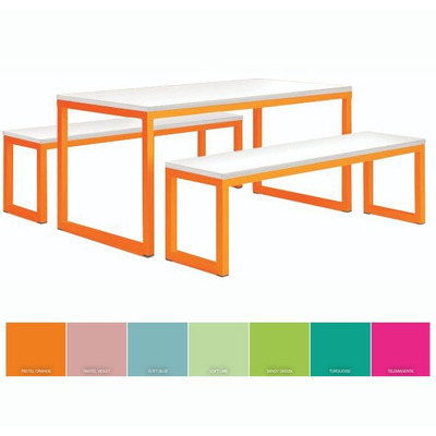 Dining Table & Bench Set