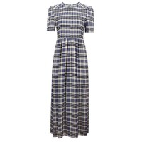 Adamaris Dress - Cream & Navy Check Adamaris Dress - Cream & Navy Check