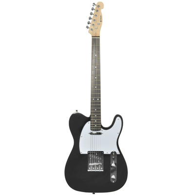 Image of Chord Deluxe Electric Guitar Gloss Black