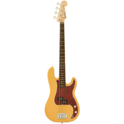 Image of Chord Electric Bass Guitar Butterscotch