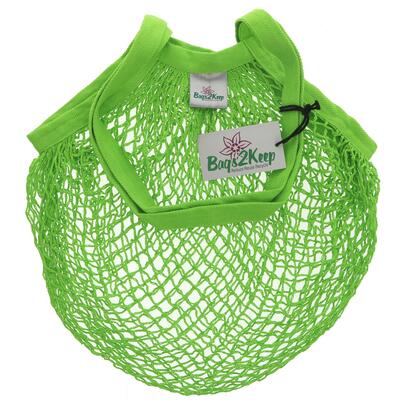 Bags2keep Green Cotton Bag x 1