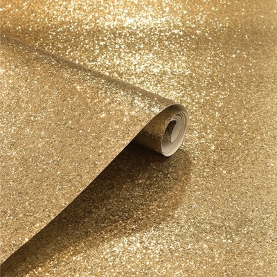 Sequin Sparkle Glitter Wallpaper Gold Arthouse 900902 - 6m x 0.53m