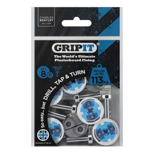 25mm Plasterboard Fixing - 8 Pack (Blue)