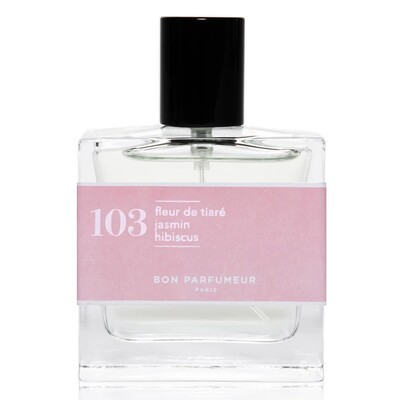 BON PARFUMEUR Eau De Parfum 30ml 103 Tiare Flower, Jasmine & Hibiscus
