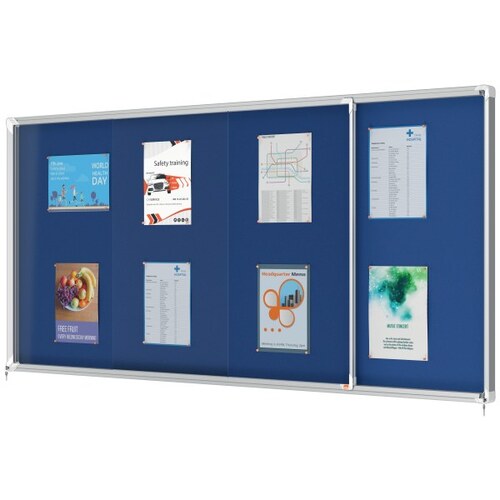 Nobo 1915335 Premium Plus Lockable Noticeboard