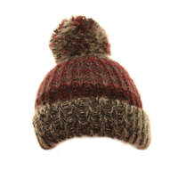 Image of Girls Jano Chunky Knitted Bottle Hat - Dark Pink