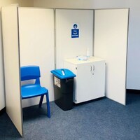 Image of Economy Folding Vaccination Booth