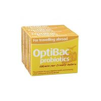 Image of Optibac For Travelling Abroad Capsules - 60 Capsules