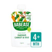 Image of Babease - Organic Parsnip Carrot & Kale 100g (x 8pack)