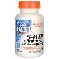 Image of Doctors Best 5-HTP Enhanced with Vitamin B6 and C - 120 Vegicaps