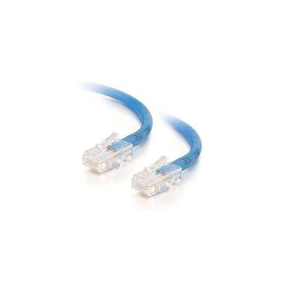 C2G 1m Cat5e Non-Booted Unshielded (UTP) Network Patch Cable - Blue