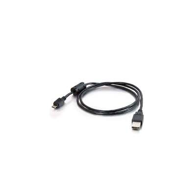 C2G 3ft (0.9m) USB 2.0 A to Micro-B Cable M/M - Black (0.9m)