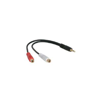 C2G Value Series 3.5mm Stereo Plug/RCA Jack x2 Y-Cable