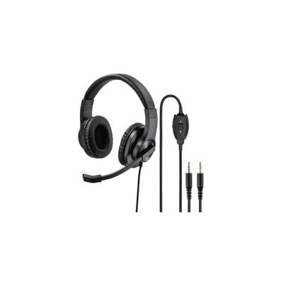 Hama HS-P300 PC 3.5mm Headset, Stereo, Black with Microphone (00139925