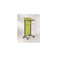 Image of Metroplan Coloured Panel Front Lectern - Lime