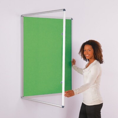 ColourPlus Tamperproof Noticeboard 1200x1200mm Apple