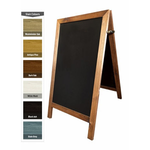 Product Image Lightning Chalk A-Board