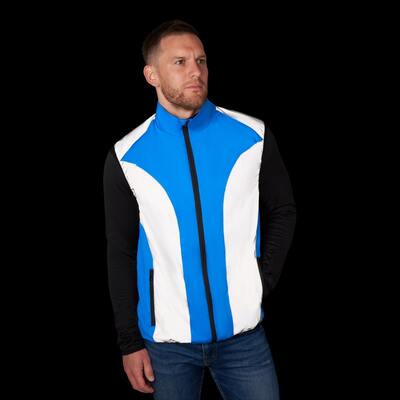 BTR Reflective High Visibility Running & Cycling Vest, Gilet.