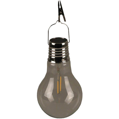 LED Solar Filament Glass Bulb