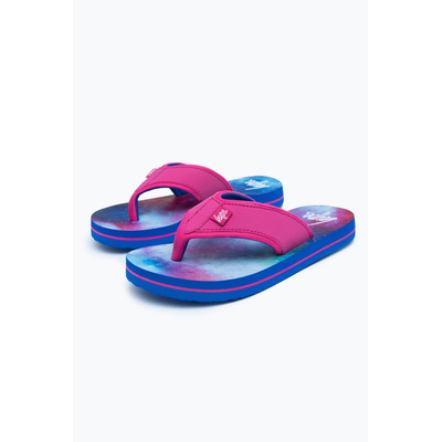 Hype Pink Spacey Kids Foam Flip Flops - JNR05
