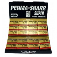 Image of Gillette Perma-Sharp 100 Safety Razor Blades Trade Pack