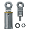 Image of ILS Roller Shutter Door Ground Locking Unit - To Suit 75mm Padlock (Padlock Sold Separately)