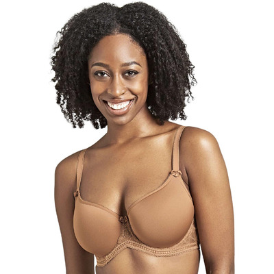 Panache Cari Moulded Spacer Bra - Caramel - 28F
