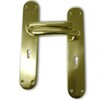 Image of Brass lever door handles - Premier range