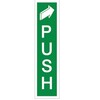 Image of Vertical Push Sign
