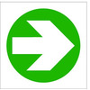 Image of Green Arrow Sticker