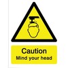 Image of Caution Mind Your Head Sign