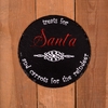 Image of Santa's Treat Plate - "Treats for Santa and carrots for the reindeer" hand painted