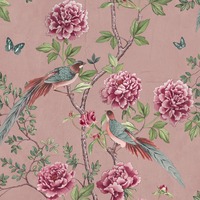 Image of Paloma Home Vintage Chinoiserie Wallpaper Blossom 921502