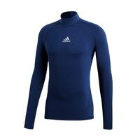 Image of Adidas Mens AlphaSkin Climawarm Thermoactive Shirt - Navy Blue