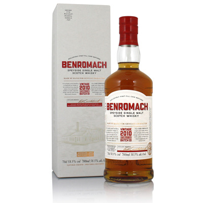Benromach 2010 Batch #1 Cask Strength 58.5%