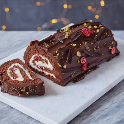 Christmas Yule Log Cake &pipe; Birthday Cakes Delivered By Post &pipe; UK