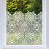 Isfahan Frosted Window Privacy Border - 1200(w) x 740(h) mm / Grey