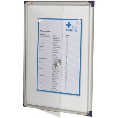 Nobo Extra Flat Display Case
