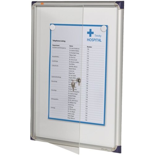 Nobo Extra Flat Display Case