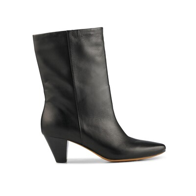 Gita Leather Boot - Black