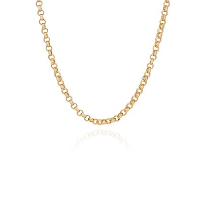 ANNA BECK Rolo Chain Collar Necklace Gold
