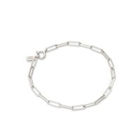 Image of Elongated Box Bracelet - Silver