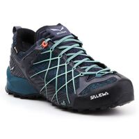 Image of Salewa Womens Wildfire GTX Hiking Shoes - Navy Blue