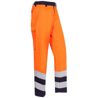 Image of Sioen Leste High Vis Orange Arc Trousers
