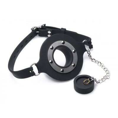 Image of Master Series Pie Hole Silicone Feeding Gag