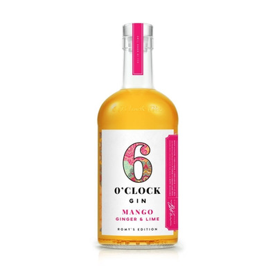 6 O’Clock Mango  Ginger & Lime Gin 70cl
