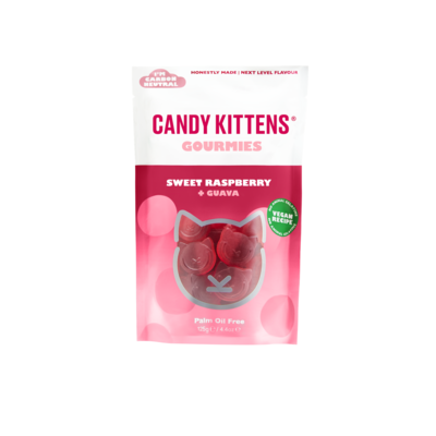 Candy Kittens Sweet Raspberry & Guava 125g