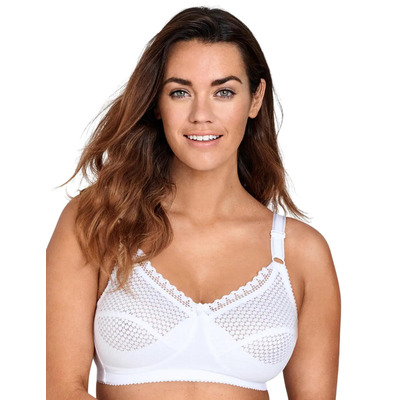 Miss Mary of Sweden Cotton Dots Full Cup Wireless Bra